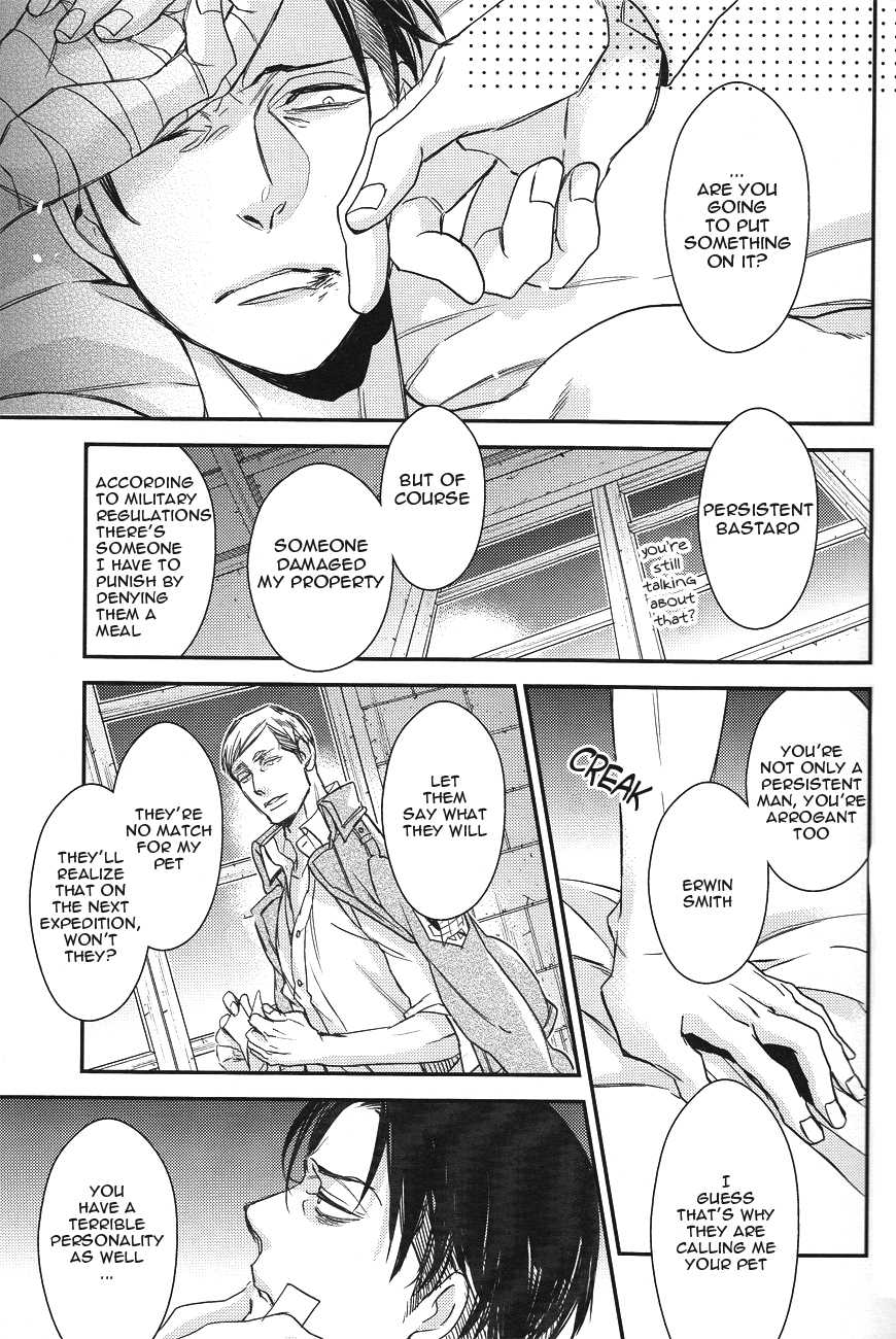 (C84) [MICROMACRO, gunblue (Yamada Sakurako, Kazu)] sit difficile; experiar tamen. (Shingeki no Kyojin) [English] - Page 18