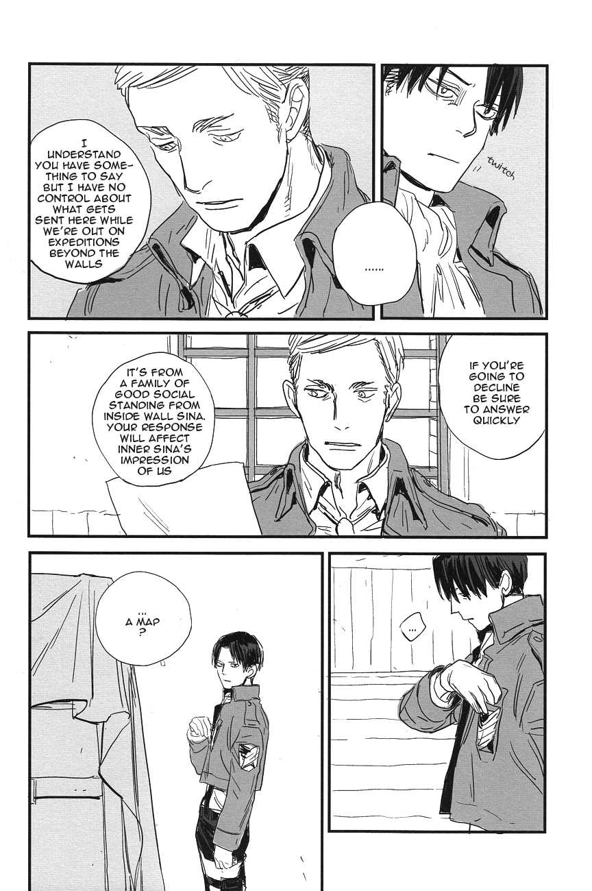 (C84) [MICROMACRO, gunblue (Yamada Sakurako, Kazu)] sit difficile; experiar tamen. (Shingeki no Kyojin) [English] - Page 22