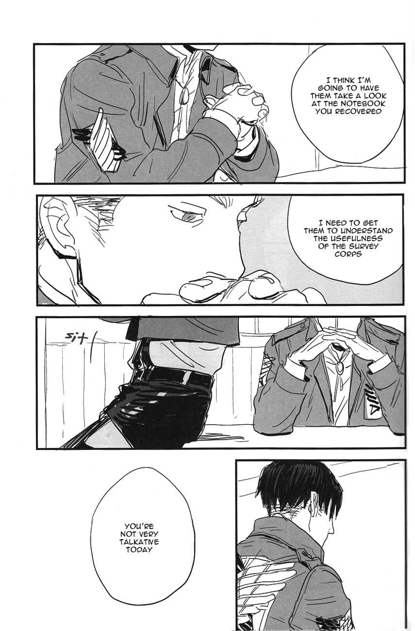 (C84) [MICROMACRO, gunblue (Yamada Sakurako, Kazu)] sit difficile; experiar tamen. (Shingeki no Kyojin) [English] - Page 27