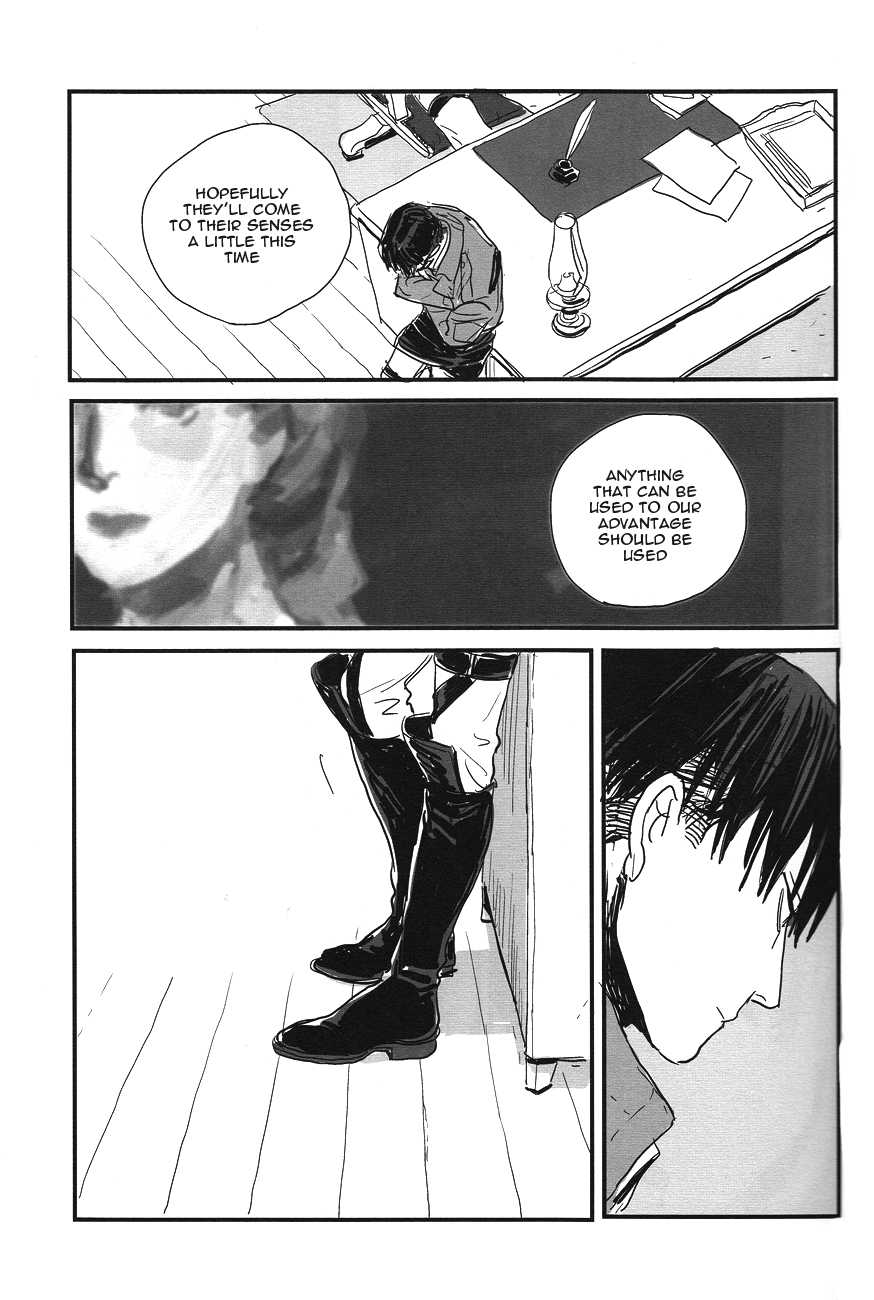 (C84) [MICROMACRO, gunblue (Yamada Sakurako, Kazu)] sit difficile; experiar tamen. (Shingeki no Kyojin) [English] - Page 29