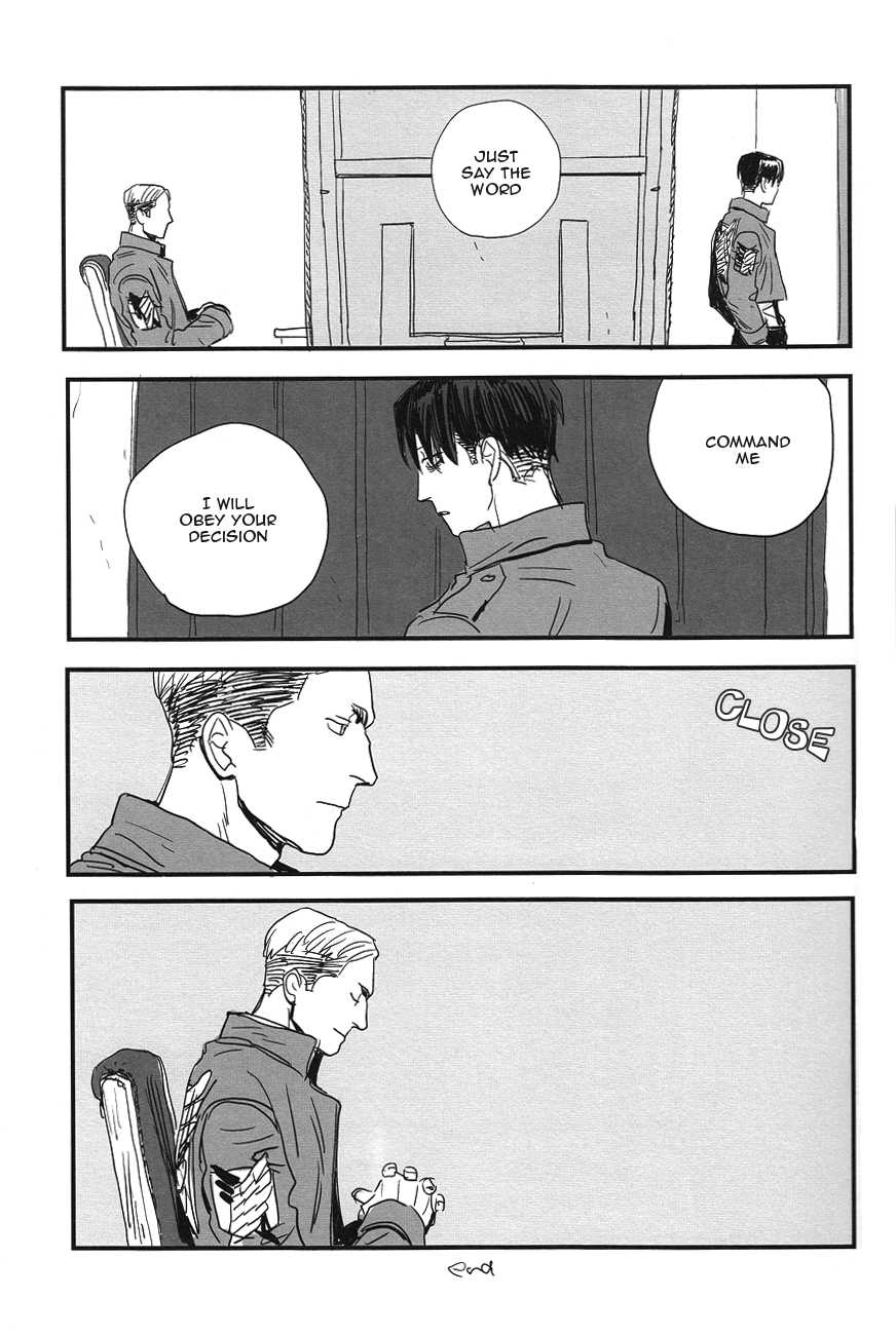 (C84) [MICROMACRO, gunblue (Yamada Sakurako, Kazu)] sit difficile; experiar tamen. (Shingeki no Kyojin) [English] - Page 35