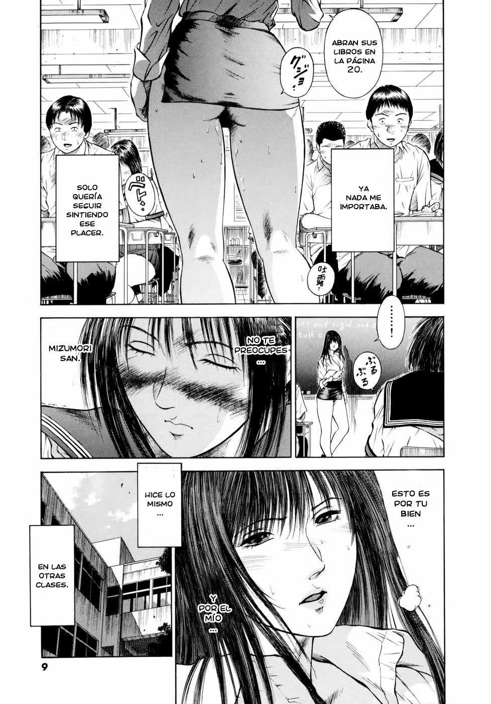 [Hiraoka Ryuichi] Shin Dorei Jokyoushi Mashou no Curriculum [Spanish] [Gokiburi] - Page 13