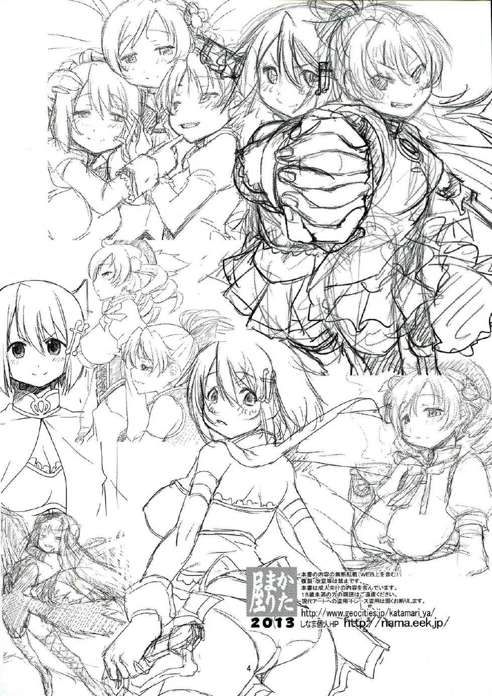 (Mou Nani mo Kowaku Nai 12) [KATAMARI-YA (Shinama)] DAI SAYA (Puella Magi Madoka Magica) - Page 4
