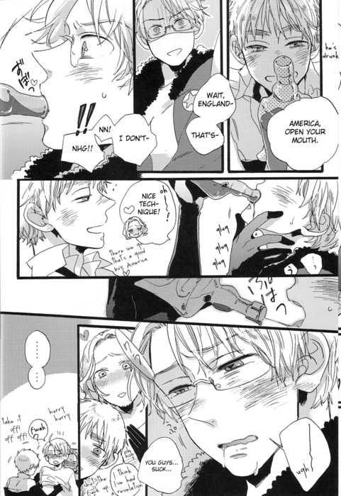 (HaruCC15) [18n!, BLISS (Kisaragi Manami, Kaname Lily)] Happy Material 2 (Axis Powers Hetalia) [English] - Page 5