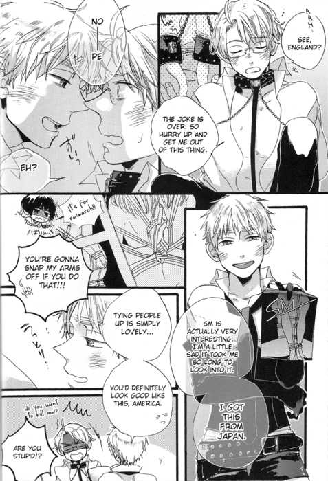 (HaruCC15) [18n!, BLISS (Kisaragi Manami, Kaname Lily)] Happy Material 2 (Axis Powers Hetalia) [English] - Page 7