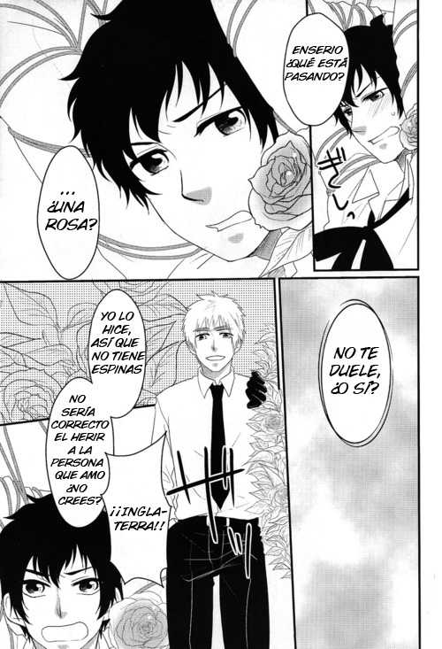 [nmtk (Toya Mayu)] El cautivo de la rosa (Hetalia: Axis Powers) [Spanish] - Page 6