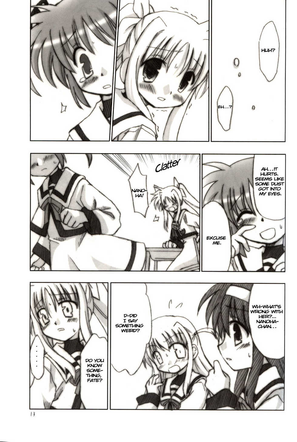 (C73) [Sagamani. (Sagami Inumaru)] Sekai wa Kagayaku (Mahou Shoujo Lyrical Nanoha) [English] [NanoFate] - Page 13