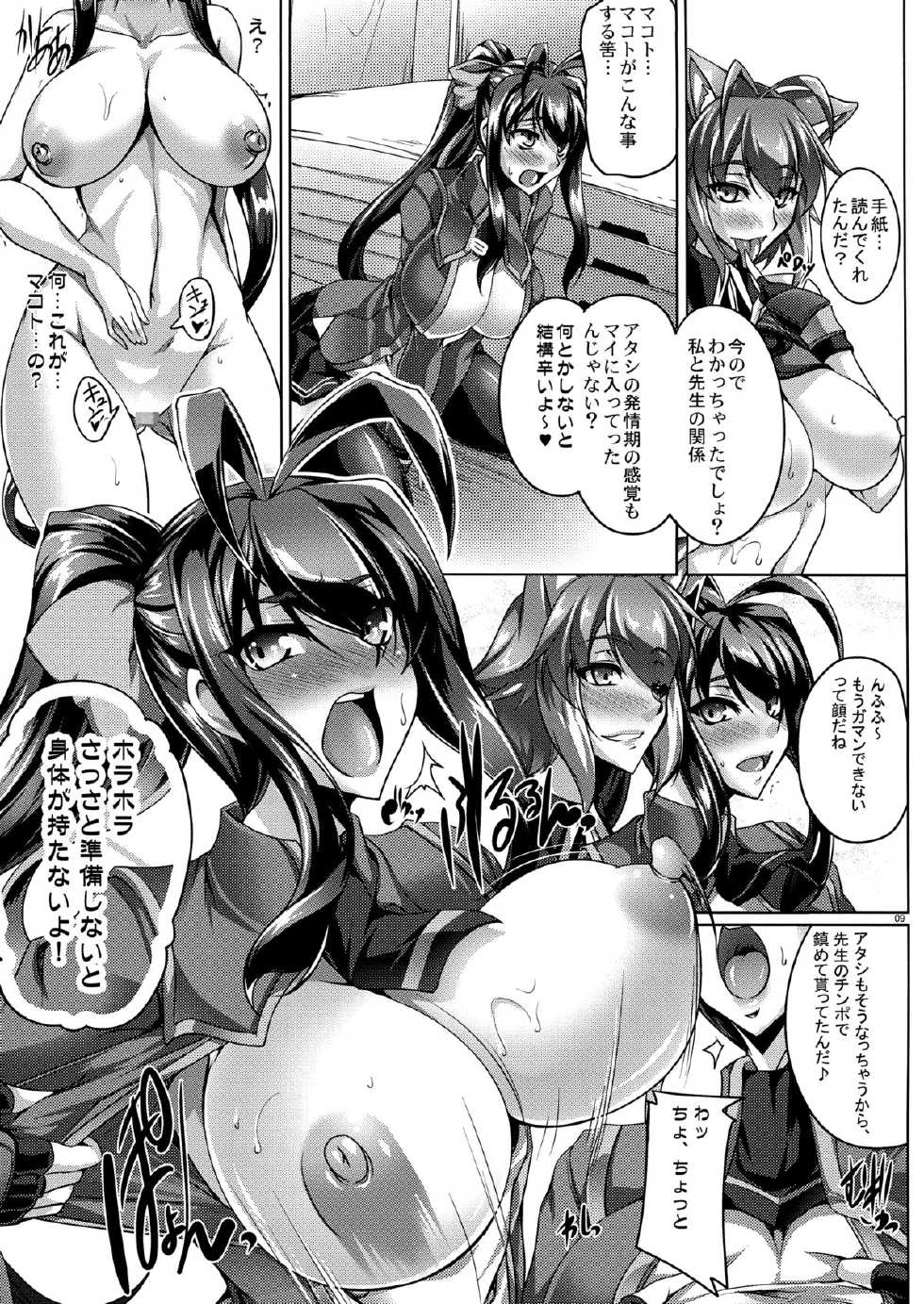 (C85) [Kanten Jigenryuu (Kanten)] RE MIX MY HEART!! (BLAZBLUE) - Page 9