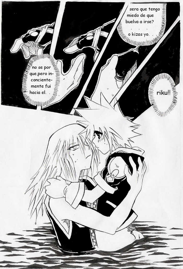 Unknown Kingdom Hearts Yaoi Doujin (Sora x Riku) - Page 1