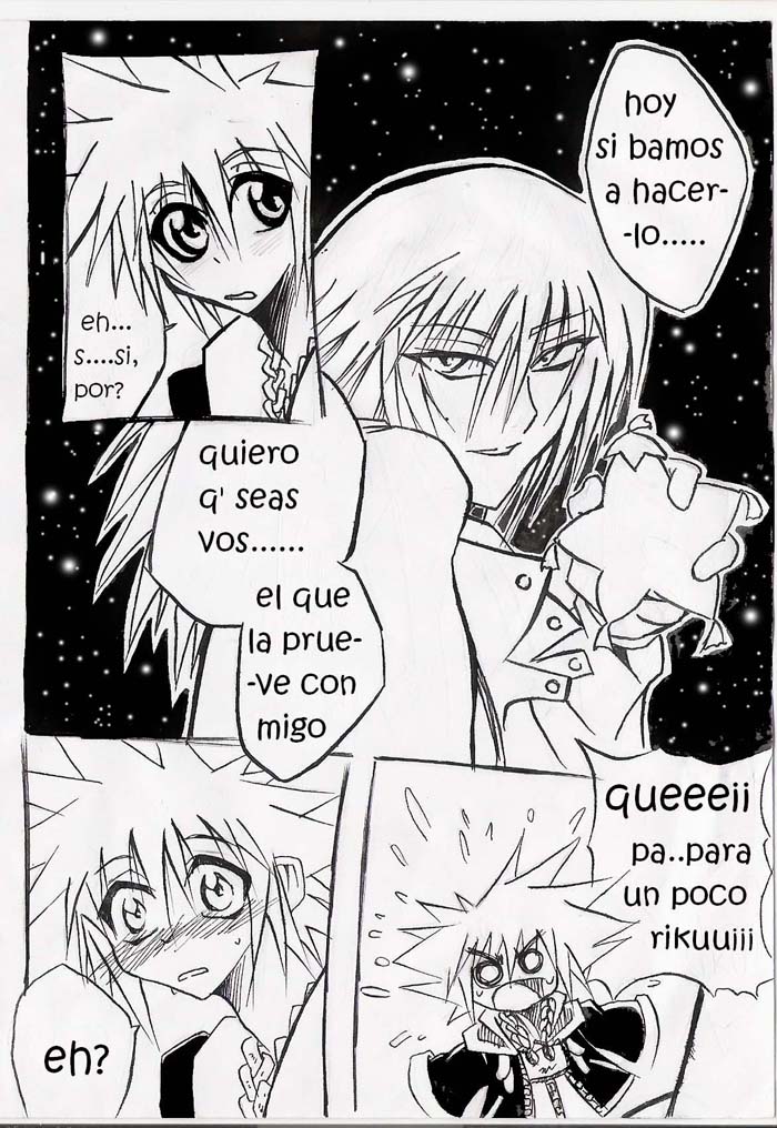 Unknown Kingdom Hearts Yaoi Doujin (Sora x Riku) - Page 10