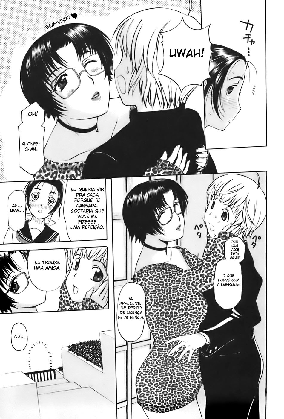[Terunyo Kusatsu] Ane Haha Ch. 3 [Portuguese-BR] [hentaidarking.net] - Page 3