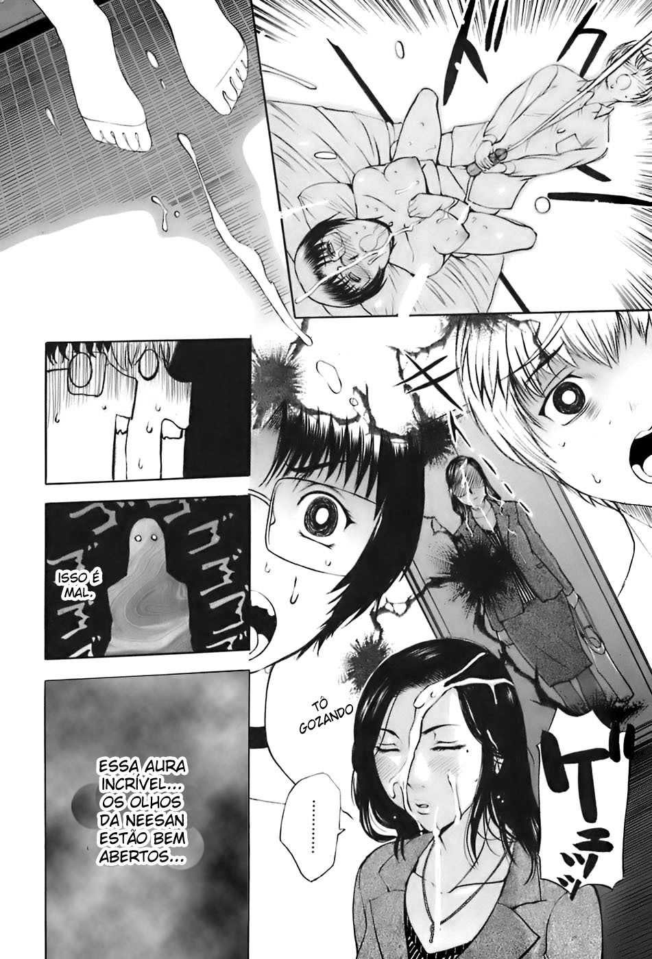 [Terunyo Kusatsu] Ane Haha Ch. 3 [Portuguese-BR] [hentaidarking.net] - Page 10