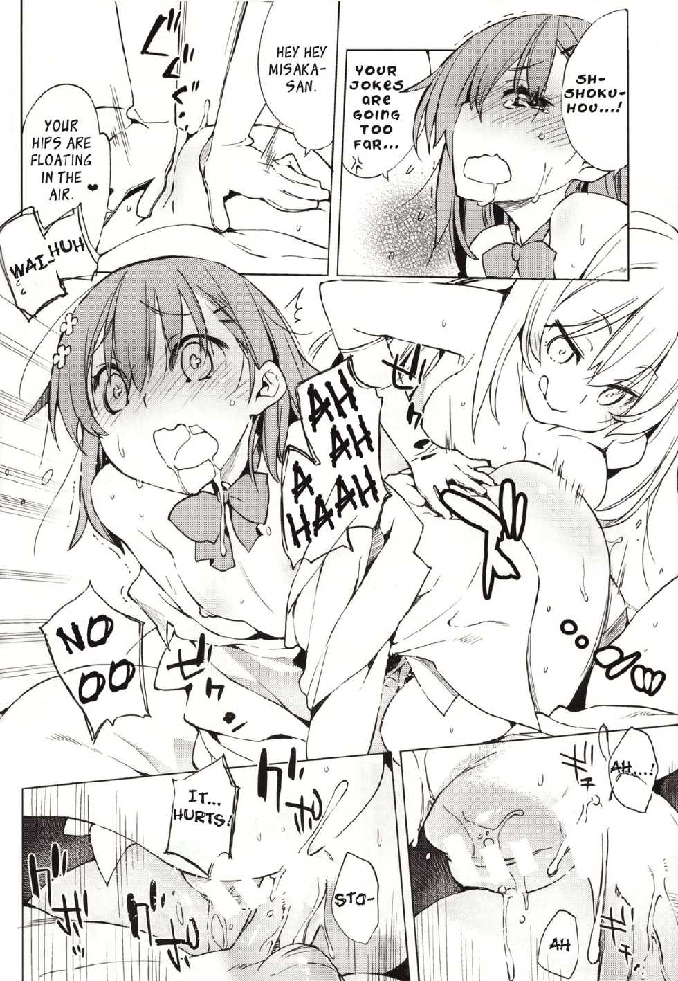 (C85) [Mono x Chro (Kokonoka)] Kamatte Hoshii no ☆ (Toaru Kagaku no Railgun) [English] [Life4Kaoru] - Page 13