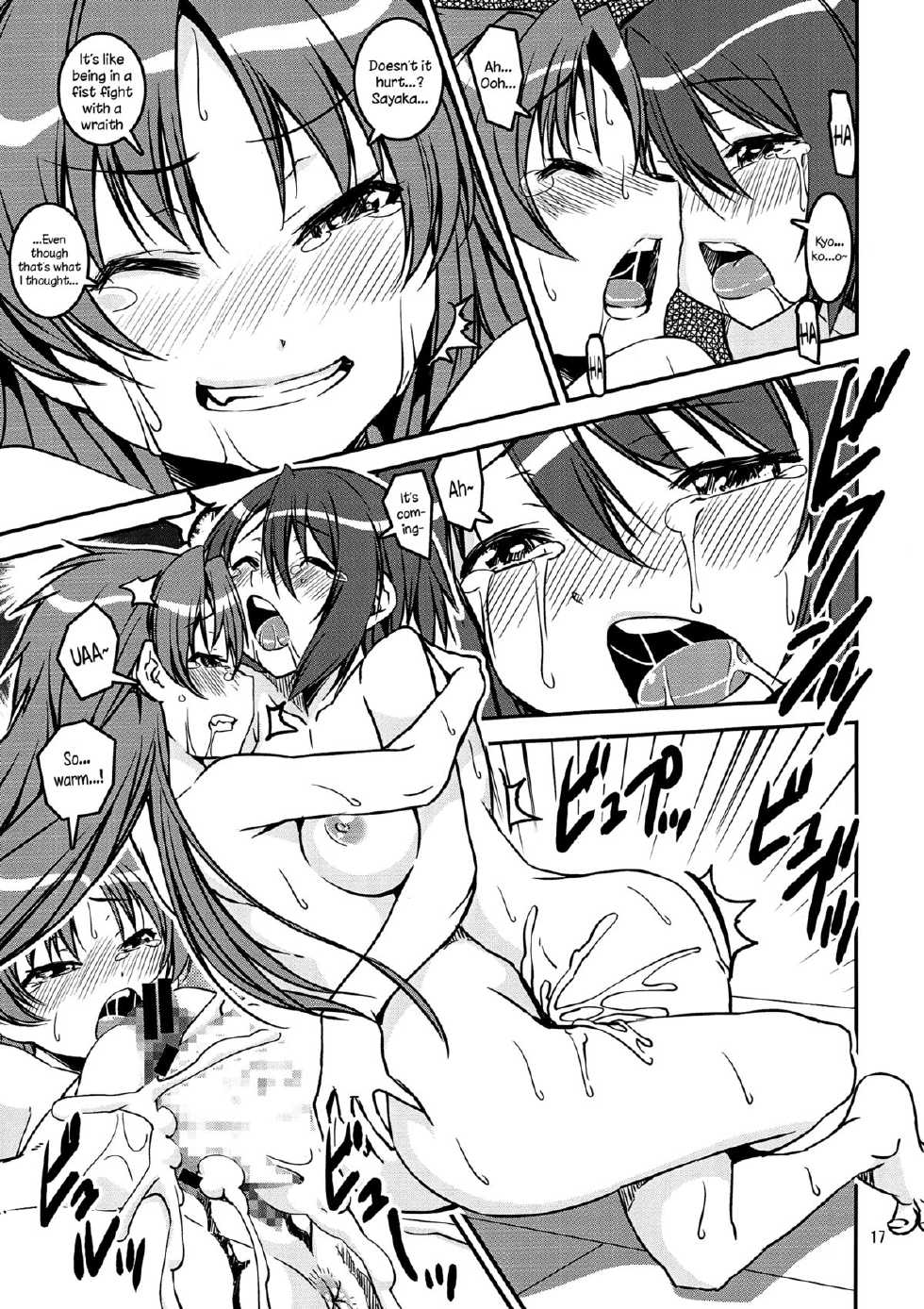 (Mou Nani mo Kowaku Nai 12) [KATAMARI-YA (Shinama)] DAI SAYA (Puella Magi Madoka Magica) [English] {Sharpie Translations} - Page 17