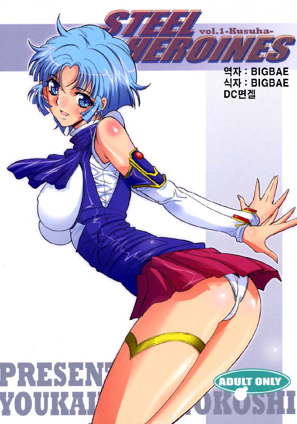 (SC31) [Youkai Tamanokoshi (CHIRO)] STEEL HEROINES Vol. 1 -Kusuha- (Super Robot Wars) [Korean] {BIGBAE} - Page 1