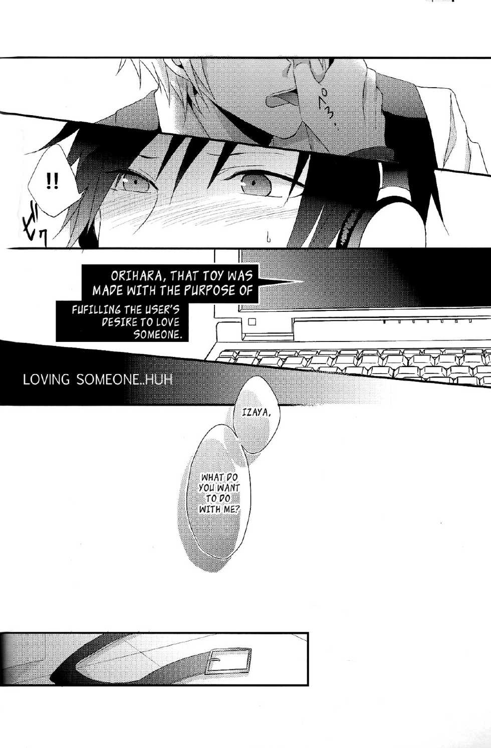 [UNAP! (Maine)] デキアイDREAMER (Durarara!!) ENGLISH - Page 8