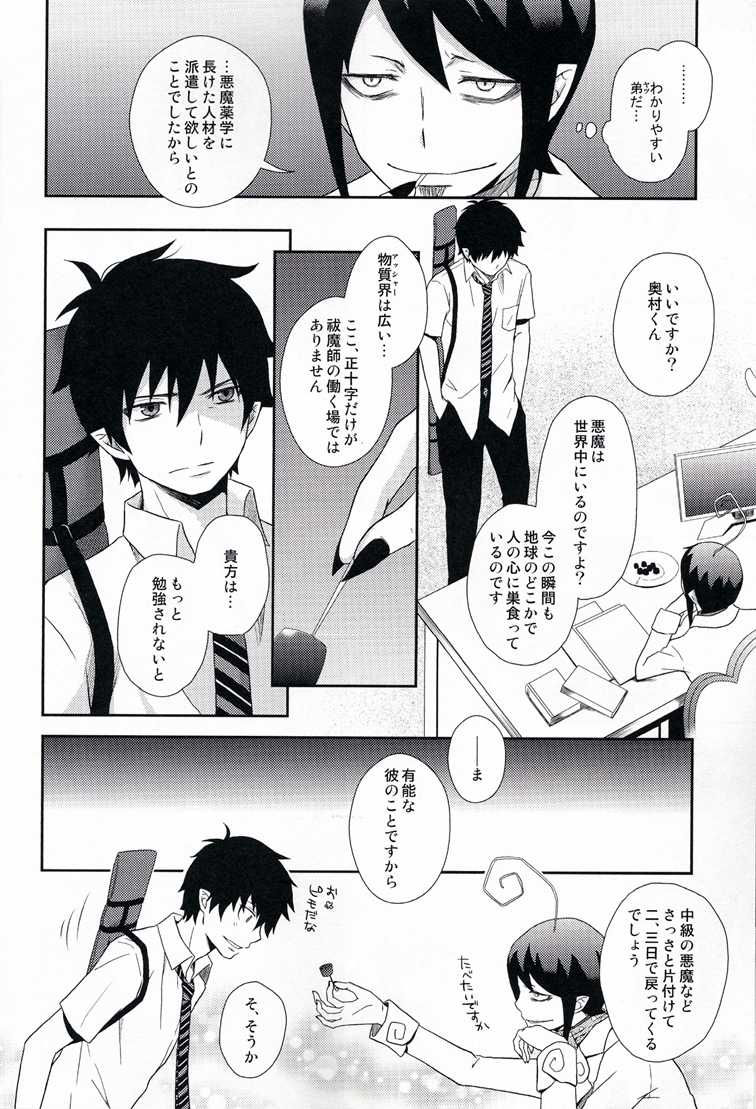 [NIA (Sawa)] Lonely lonely Sweet home (Ao no Exorcist) - Page 10