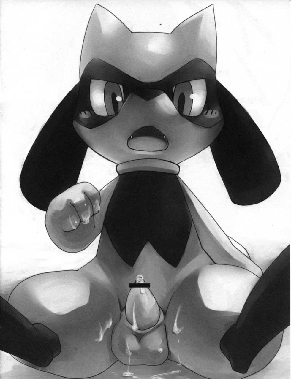 (C78) [Odoshiro Canvas (Various)] Ningen wa Shinyou Dekinai! (Pokemon) - Page 9