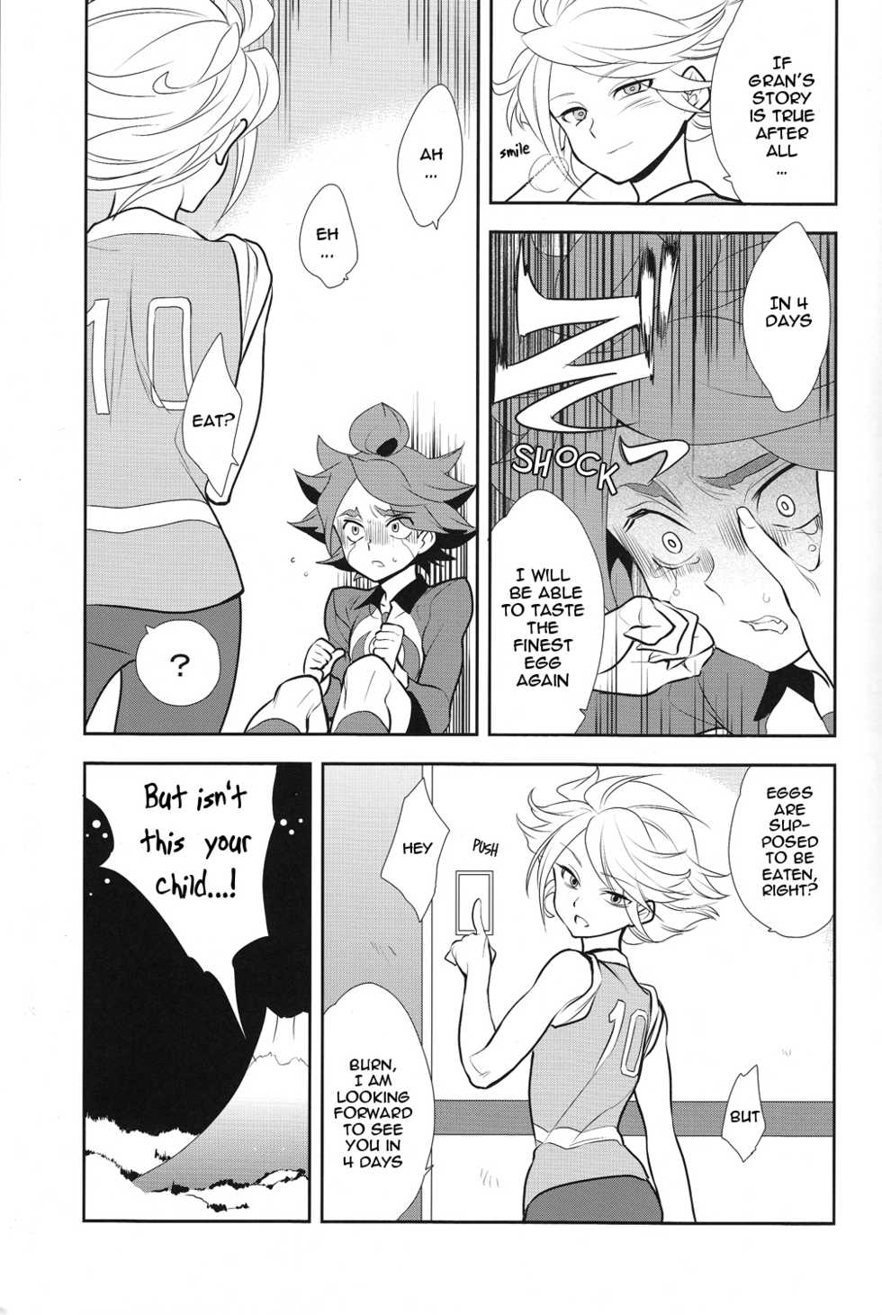 (FFF2) [Gokudou Daigensui (Kayama Kifumi)] Oishii! NAGMILK (Inazuma Eleven) [English] [ebil_trio] - Page 6