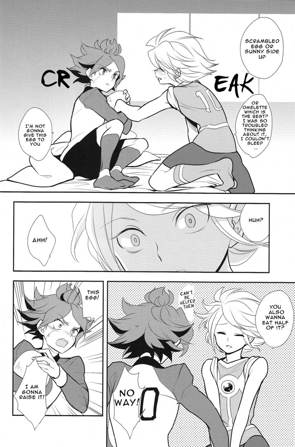 (FFF2) [Gokudou Daigensui (Kayama Kifumi)] Oishii! NAGMILK (Inazuma Eleven) [English] [ebil_trio] - Page 9