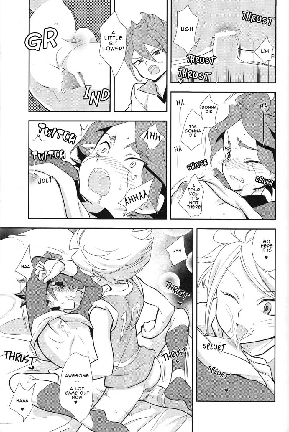 (FFF2) [Gokudou Daigensui (Kayama Kifumi)] Oishii! NAGMILK (Inazuma Eleven) [English] [ebil_trio] - Page 20