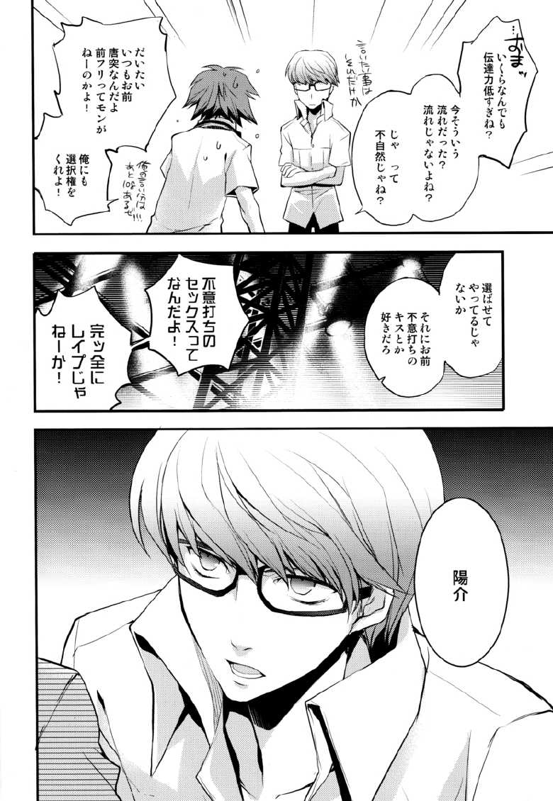 [Glaston (nashino)] NO SELF CONTROL (PERSONA 4) - Page 7