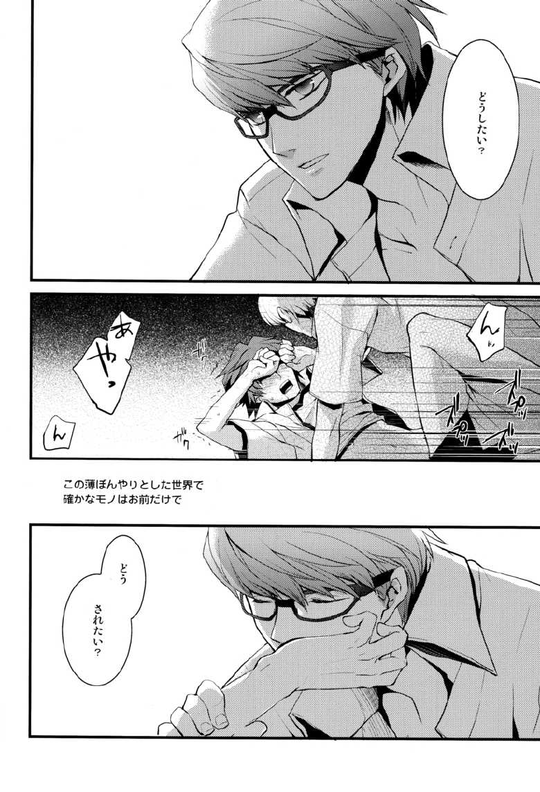 [Glaston (nashino)] NO SELF CONTROL (PERSONA 4) - Page 17