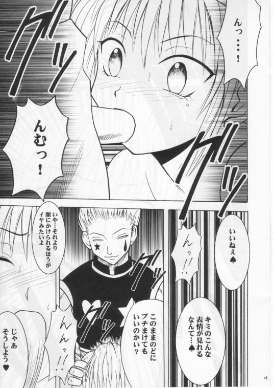 [Crimson Comics (Carmine)] Shinshikujizai no Ai 2 (Hunter x Hunter) - Page 28