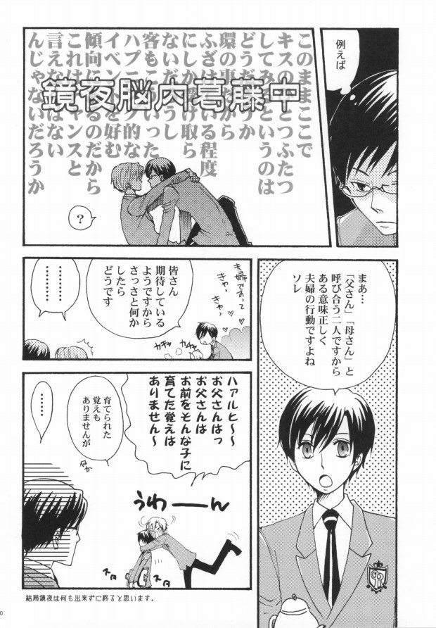 (C70) [Ainu Saran (Kayuma Mimu)] Host-bu no Host-bu ni Yoru Host no Aishikata (Ouran High School Host Club) - Page 7