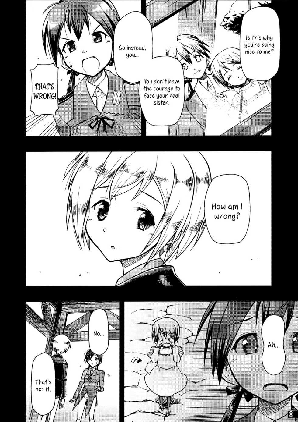 (C75) [Hetalearts (BLACKHEART)] SCHWESTER (Strike Witches) [English] [Yuri-ism] - Page 9
