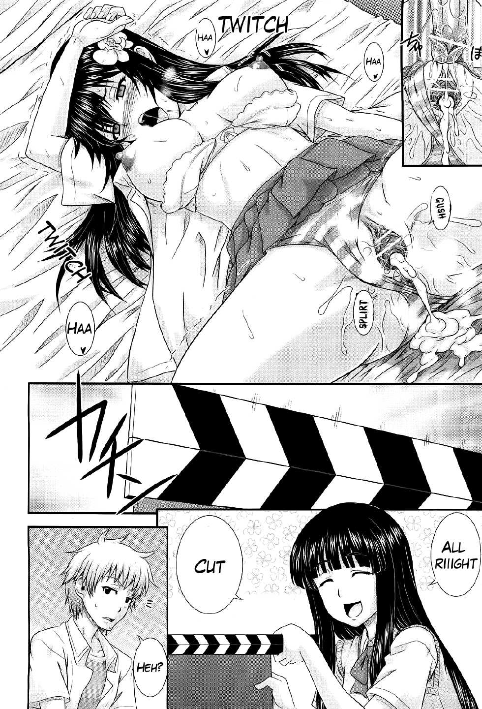 [Akiyama Kenta] Eh~Ken!! - Movie Study Club Ch.1-7.5 (Comic Aun 2013-2014) [English] [The Lusty Lady Project] - Page 28