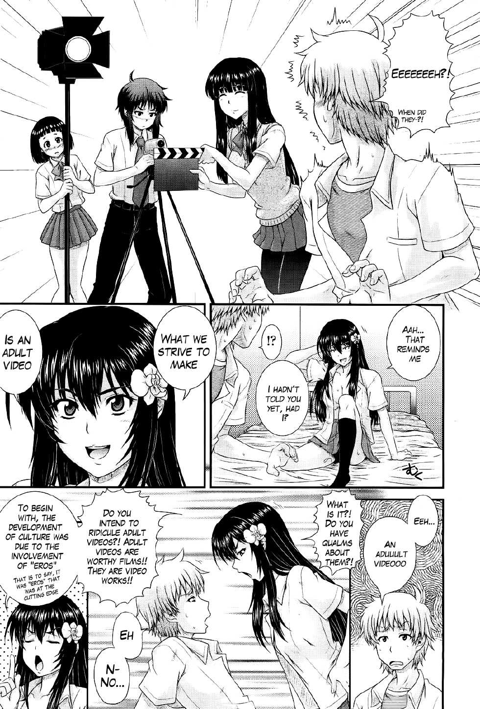 [Akiyama Kenta] Eh~Ken!! - Movie Study Club Ch.1-7.5 (Comic Aun 2013-2014) [English] [The Lusty Lady Project] - Page 29