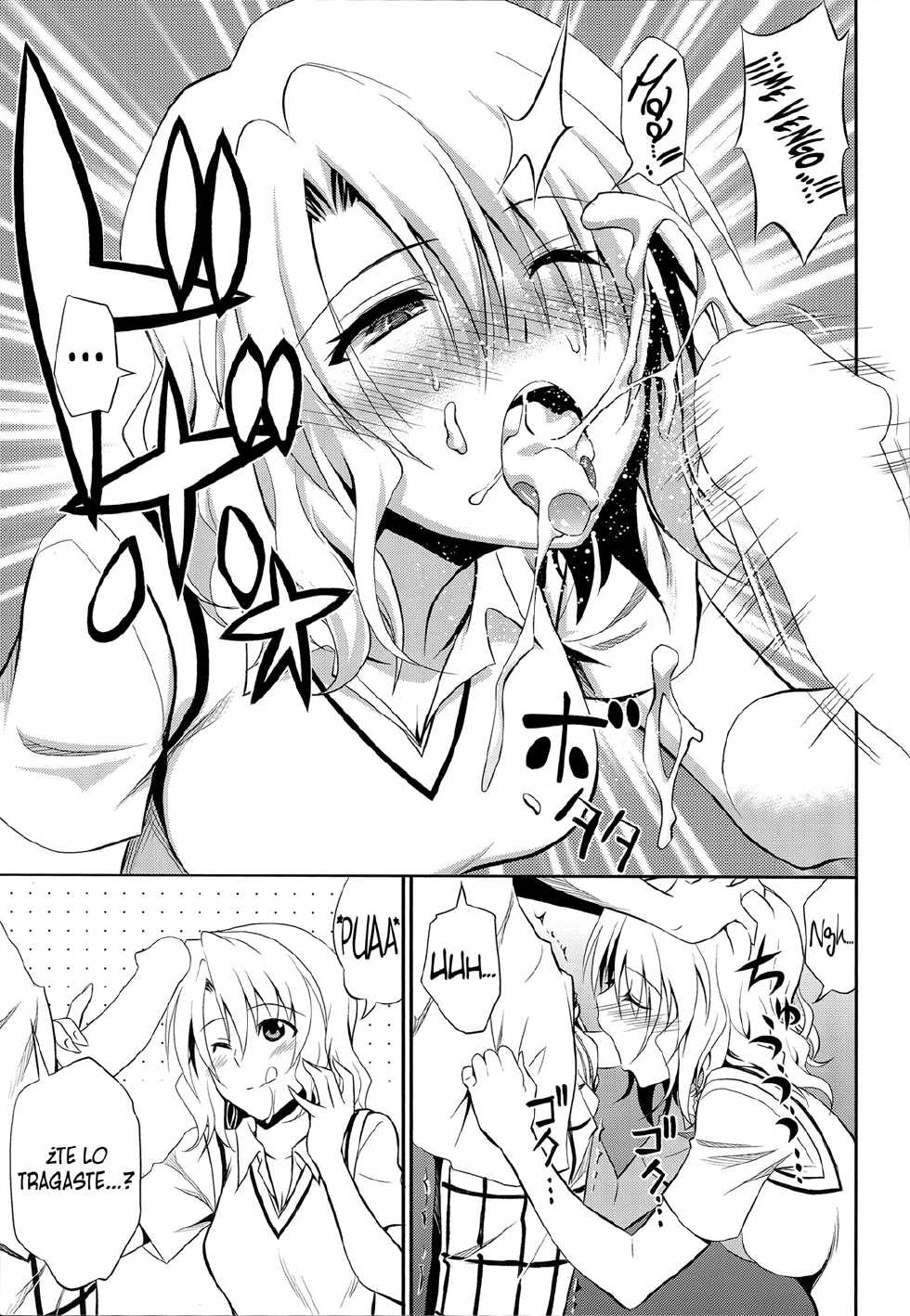 (C85) [Hibi Rakuraku (Aoki Kanji)] Momioka no Renjou (To Love ru) [Spanish] [Raisserscans] - Page 12