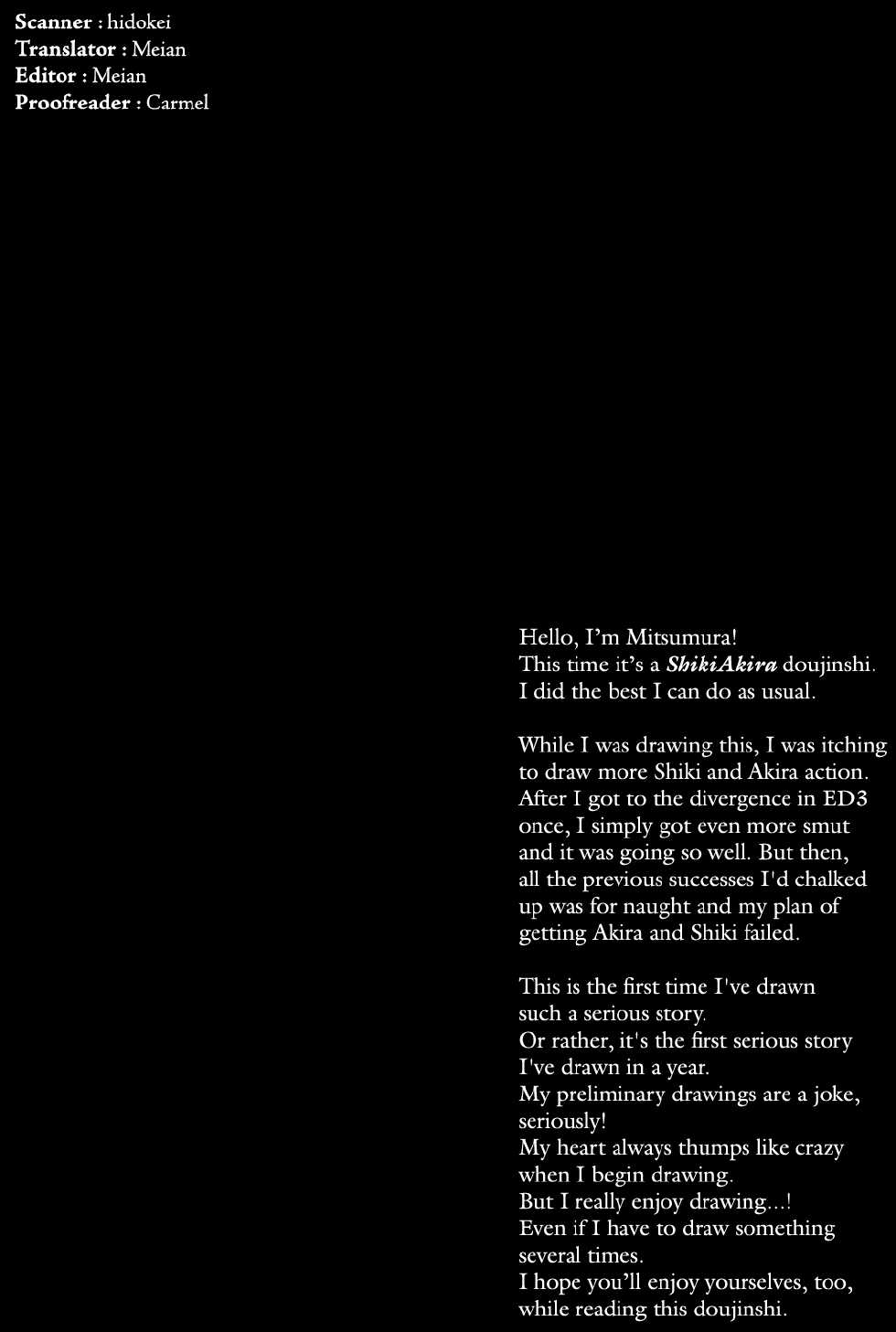 (C72) [DOG VILLE (Mitsumura)] Falling Down (Togainu no Chi) [English] [Meian] - Page 3