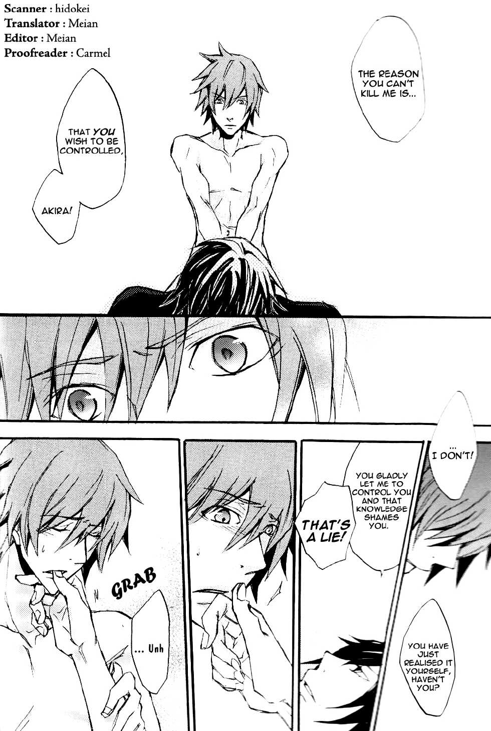 (C72) [DOG VILLE (Mitsumura)] Falling Down (Togainu no Chi) [English] [Meian] - Page 17