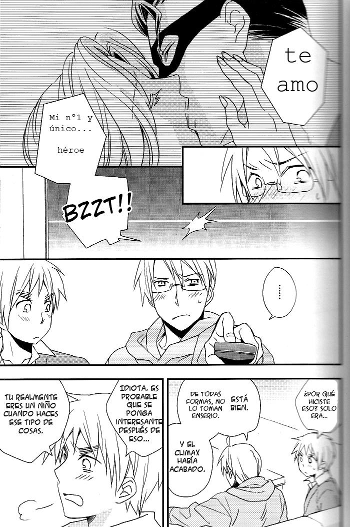 (C77) [Hobby Hobby (Iwaki Soyogo)] Hero to Mahoutsukai (Hetalia: Axis Powers	) [Spanish] - Page 6