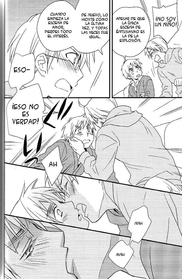 (C77) [Hobby Hobby (Iwaki Soyogo)] Hero to Mahoutsukai (Hetalia: Axis Powers	) [Spanish] - Page 7