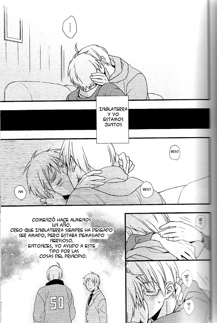 (C77) [Hobby Hobby (Iwaki Soyogo)] Hero to Mahoutsukai (Hetalia: Axis Powers	) [Spanish] - Page 8