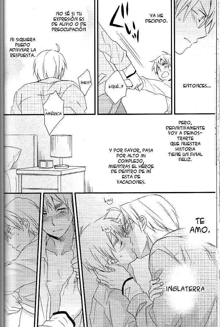 (C77) [Hobby Hobby (Iwaki Soyogo)] Hero to Mahoutsukai (Hetalia: Axis Powers	) [Spanish] - Page 37