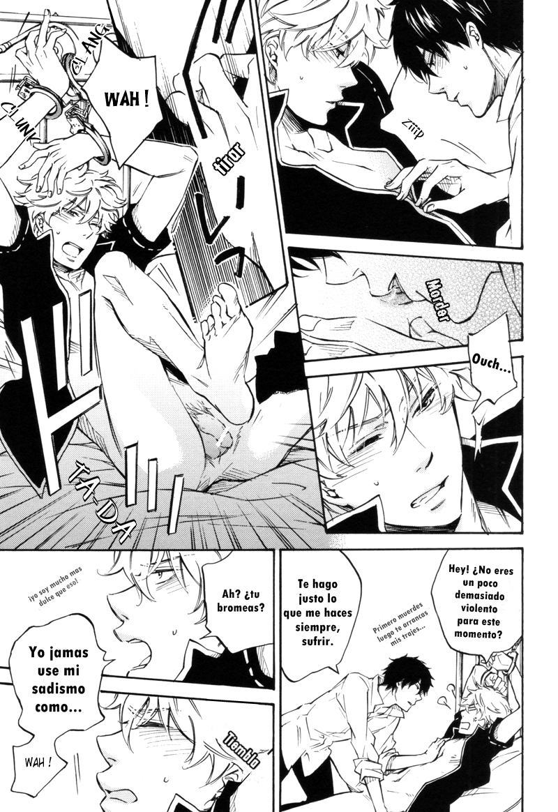 [Komae Salon (Matsumoto Azusa)] Tejou de Dakishimete (Gintama) [Spanish] - Page 10