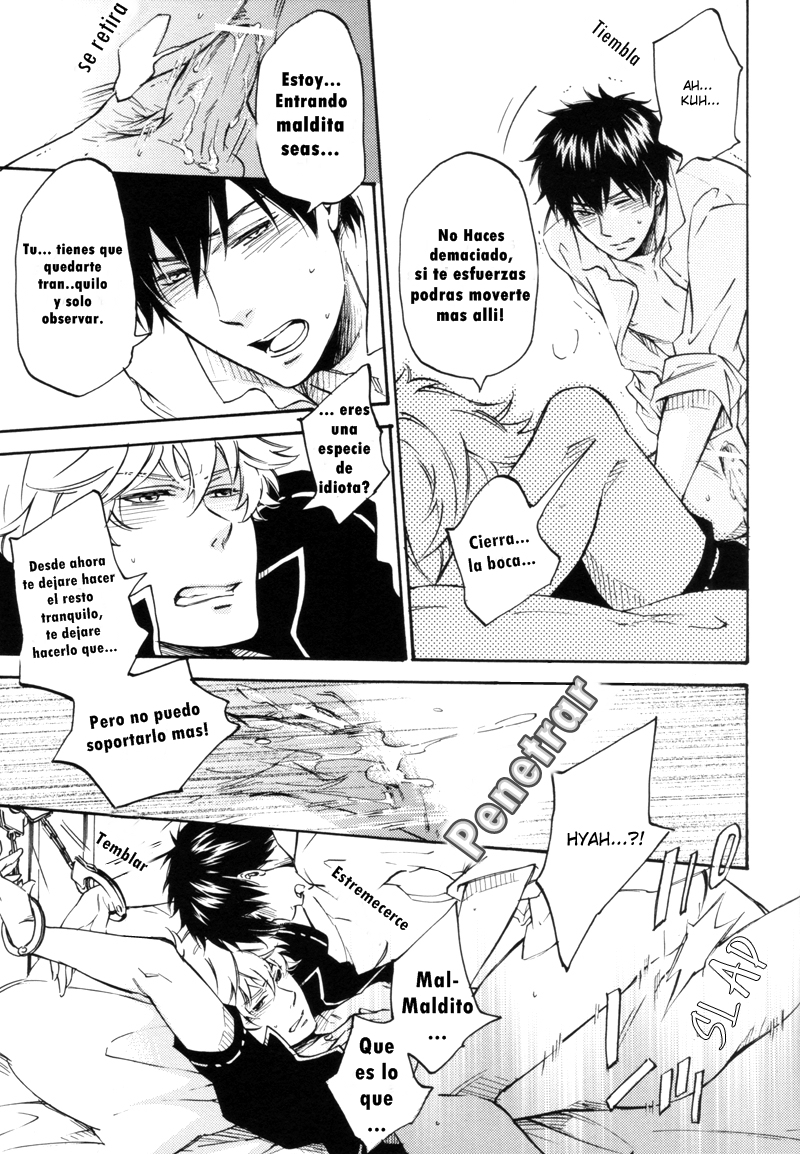 [Komae Salon (Matsumoto Azusa)] Tejou de Dakishimete (Gintama) [Spanish] - Page 16