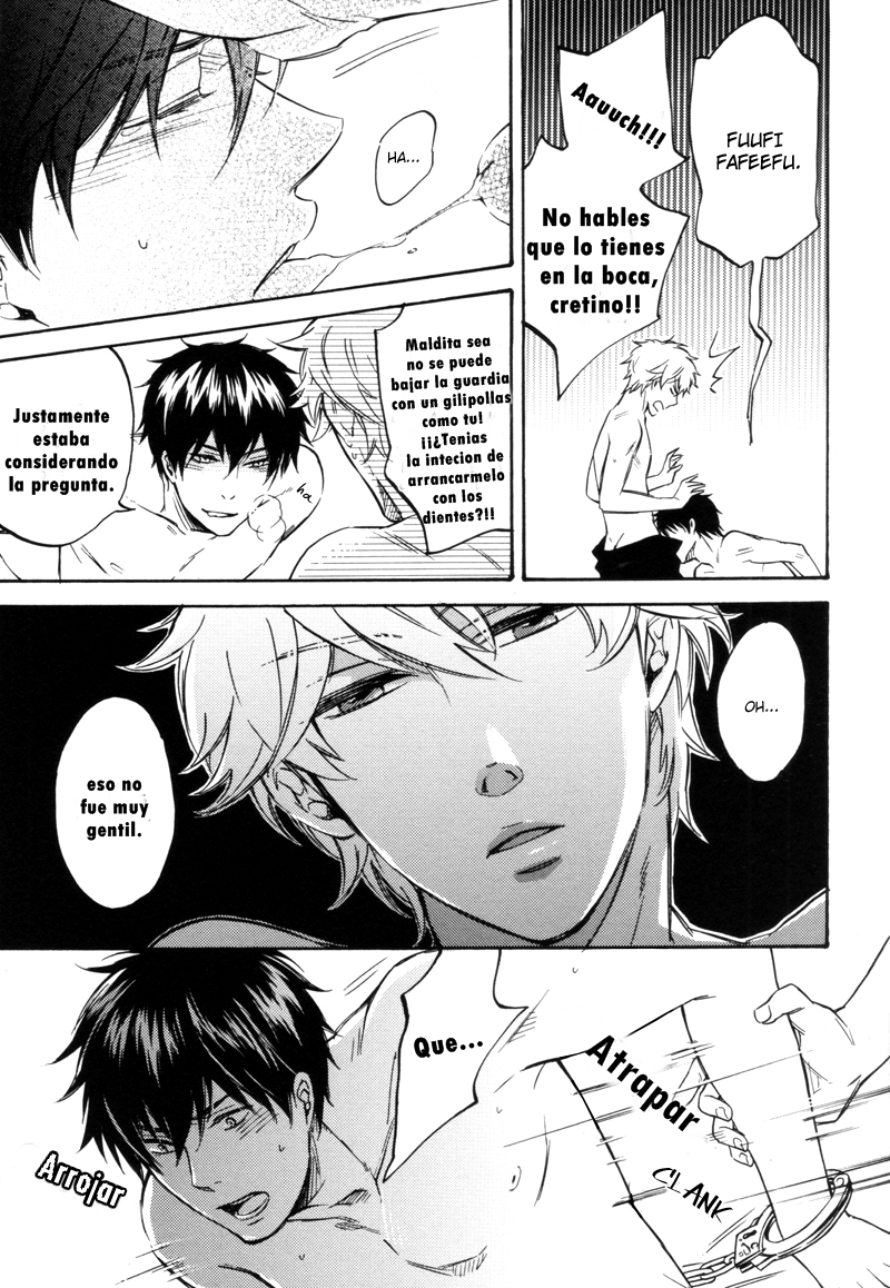 [Komae Salon (Matsumoto Azusa)] Tejou de Dakishimete (Gintama) [Spanish] - Page 24