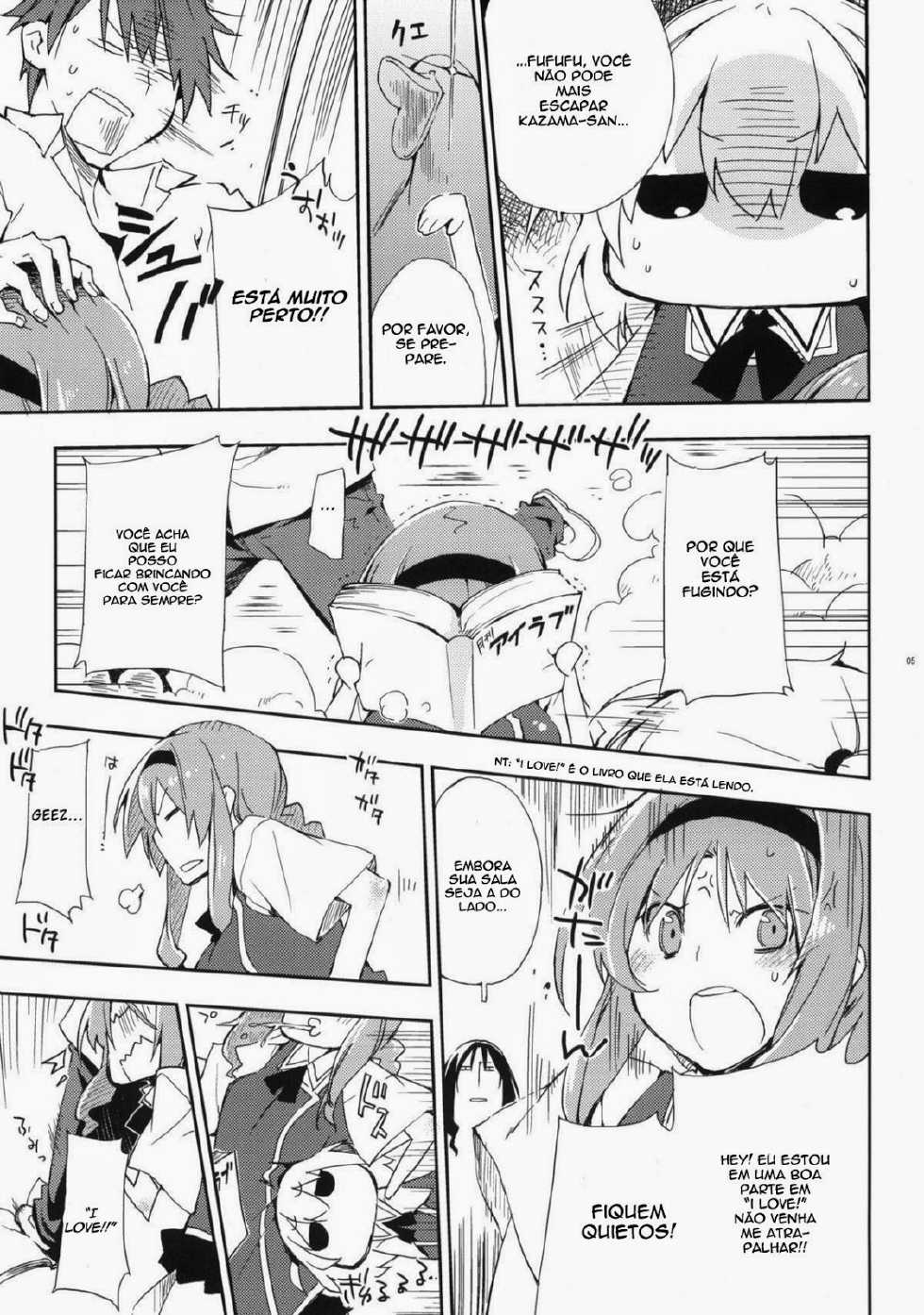 (SC52) [Mono x Chro (Kokonoka)] D-SAPURI! (D-Frag!) [Portuguese-BR] [Beat! Hentais] - Page 2
