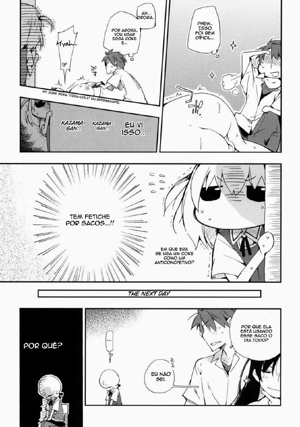 (SC52) [Mono x Chro (Kokonoka)] D-SAPURI! (D-Frag!) [Portuguese-BR] [Beat! Hentais] - Page 22