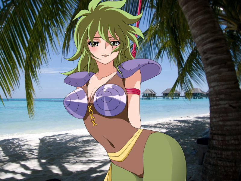 [Yuruchu] Sain-jo 'Yogosareru Onna Senshi no Junketsu' (Saint Seiya) - Page 7