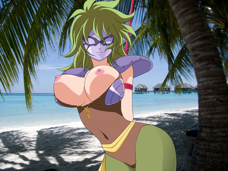 [Yuruchu] Sain-jo 'Yogosareru Onna Senshi no Junketsu' (Saint Seiya) - Page 11