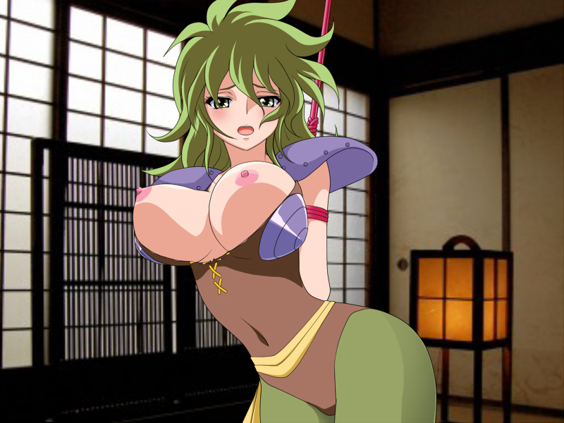 [Yuruchu] Sain-jo 'Yogosareru Onna Senshi no Junketsu' (Saint Seiya) - Page 14