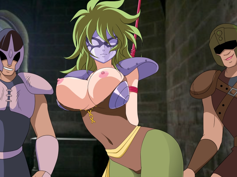 [Yuruchu] Sain-jo 'Yogosareru Onna Senshi no Junketsu' (Saint Seiya) - Page 20