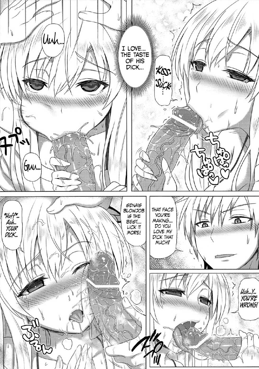 (C84) [Green Ketchup (Zhen Lu)] Sena to Nakayoku Natta! | I Became Better Friends With Sena! (Boku wa Tomodachi ga Sukunai) [English] [Team Koinaka] - Page 20