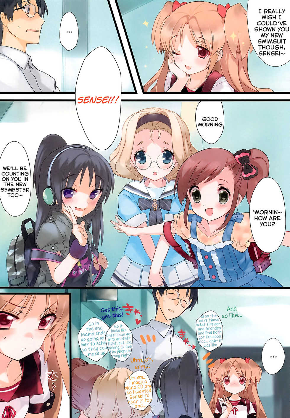 [Mimiyoshi] Kugatsu Tsuitachi | September First (Peta! Vol.2) [English] [Facedesk] - Page 2